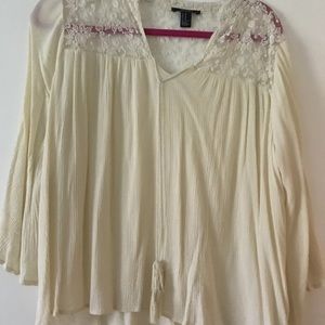 Forever 21 peasant top